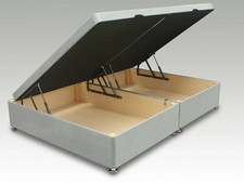 Plush Velvet Ottoman Divan Bed