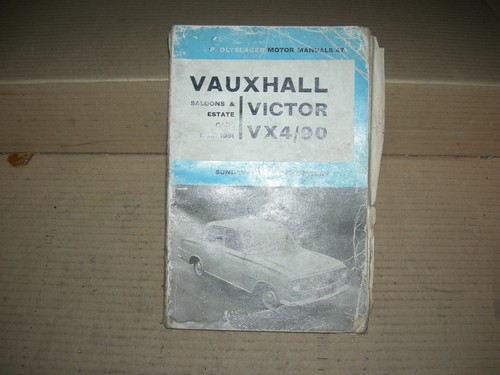 Vauxhall victor vx4 motor - vauxhall,