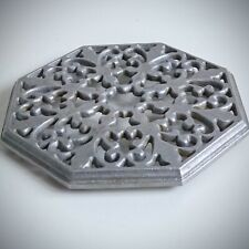 ✅International Silver. Co.Metal No Magnetic Stand Pot 18 Cm/18  Cm/2 Cm Used 