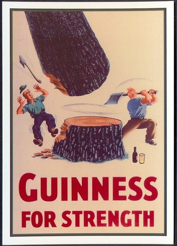Modern postcard guinness - modern,