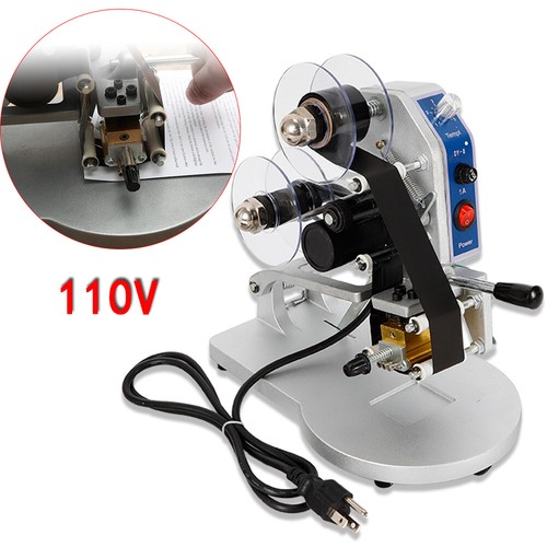 Manual hot foil stamp printing - manual,