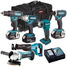Makita 18V LXT 6 Piece Tool