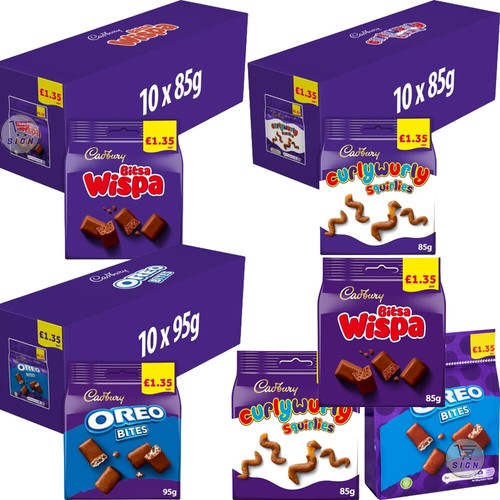 Cadbury oreo bites curly - bites,curly, wurly