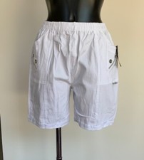 Women's Ladies Comfy Stretch Cotton Mix Cherry Berry Shorts Sizes 10 - 24