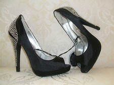 PRIMARK SIZE 3 36 BLACK SATIN