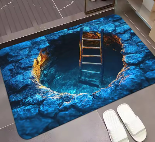Optical illusion endless - 3d,