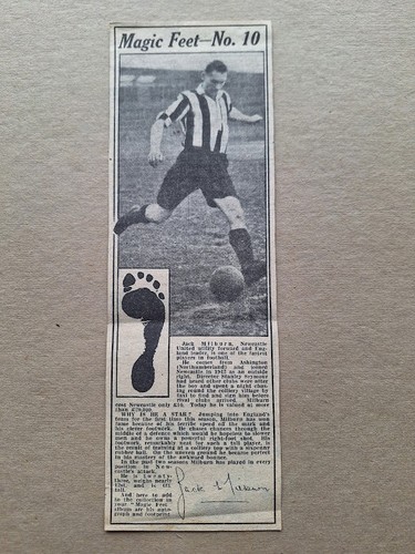 Jackie milburn newcastle - newcastle,