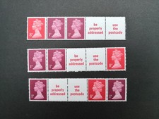 Machin definitives coil strips - machin,