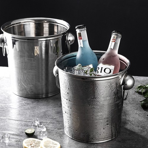 Stainless steel ice bucket - 5l,