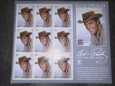 Elvis Presley Stamp Collection