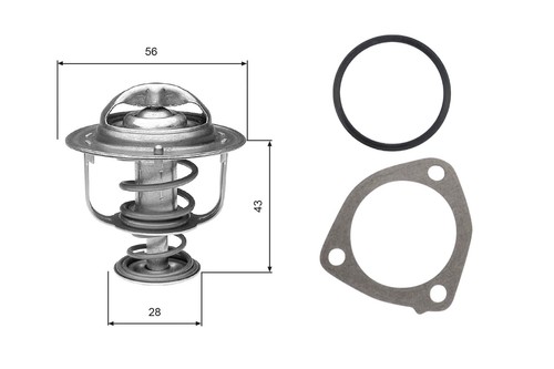 Gates th31276g1 thermostat - gates,