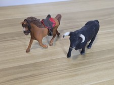 Schleich Black Bull Farm World