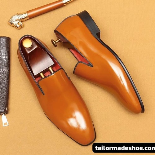 Elegant glossy men sleek - men's,