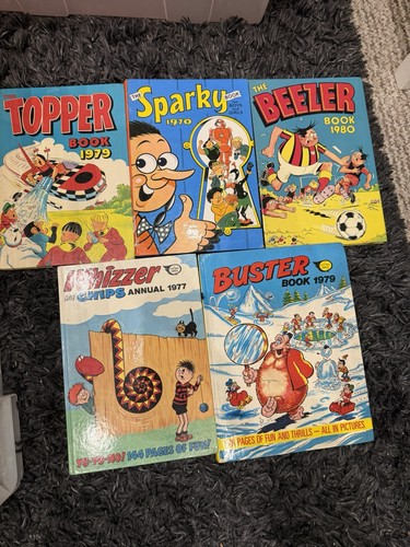 Vintage cartoon annual bundle - cartoon,