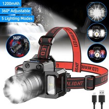 LED Headlamp Head Torch