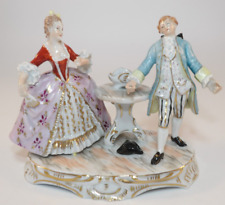 Vintage Dresden 11cm Romantic