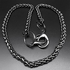 Men Wallet Chain Punk Rock Hip-hop Chains Jeans Biker Wallet Trousers Chains UK