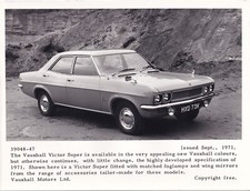 VAUXHALL VICTOR SUPER, REG
