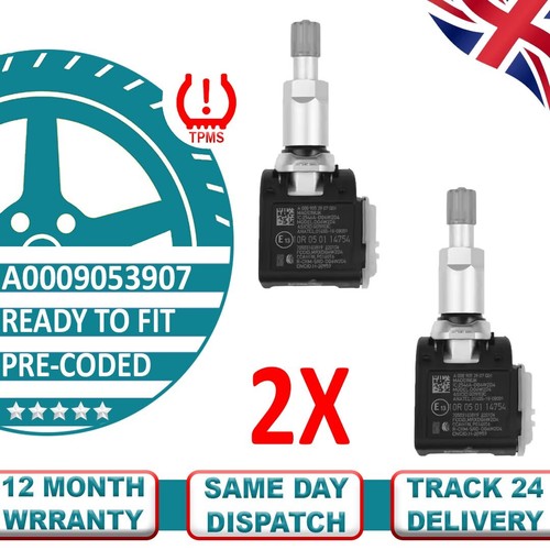Pre programmed tpms tyre - 2x,