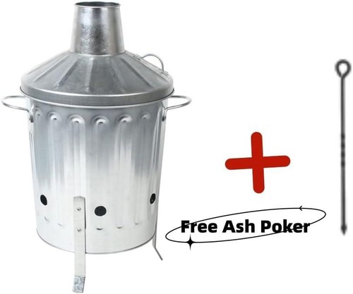 15l galvanised incinerator - 15l,