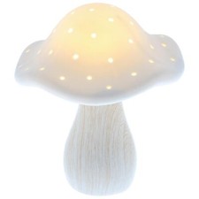 Toadstool mushroom glow lamp - ,