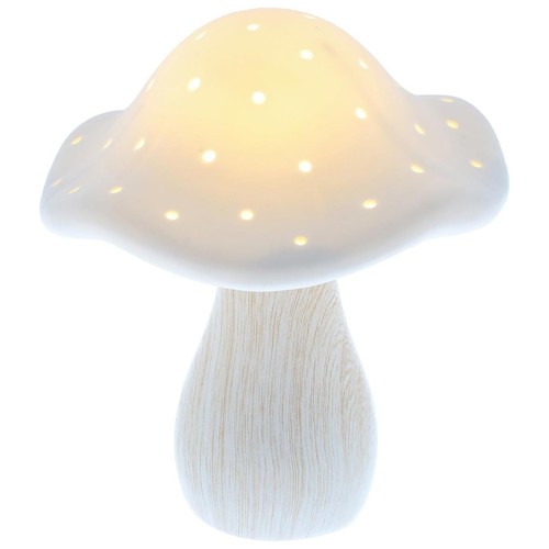 Toadstool mushroom glow lamp - ,