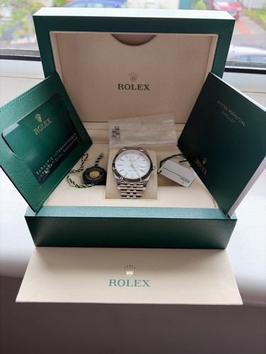 Rolex datejust 126334 white - rolex, 41