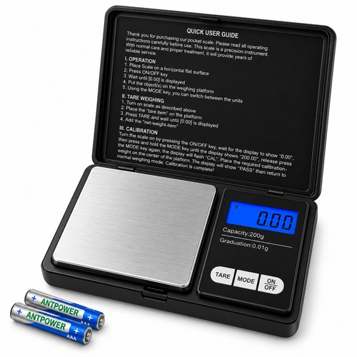 Digital scales 01g 200g - digital,