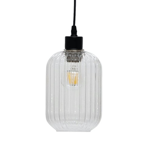 Modern ribbed glass easy fit - ribbed,