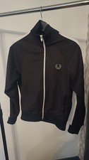 Fred Perry Youth Medium Tracksuit Top Armpit To Armpit 18"