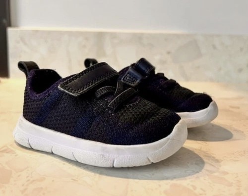 Clarks navy trainers boys uk3f - clarks,