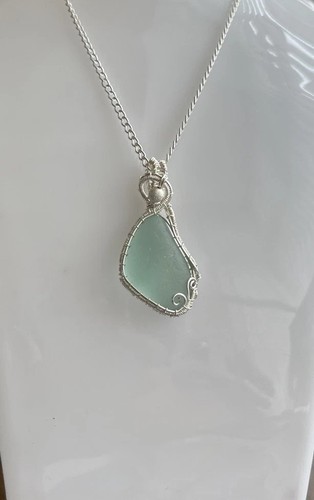 Genuine sea glass jewellery - glass,