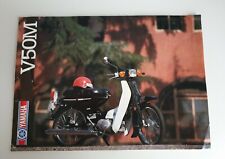 Vintage circa 1982 YAMAHA V50M MOPED Motorcycle Factory issue Sales Brochure. 