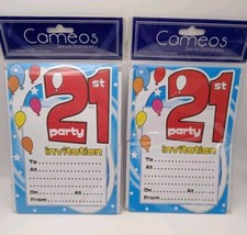 21st Birthday Party Invitations Birthdays Age 21 Parties 40 Brand New Invites