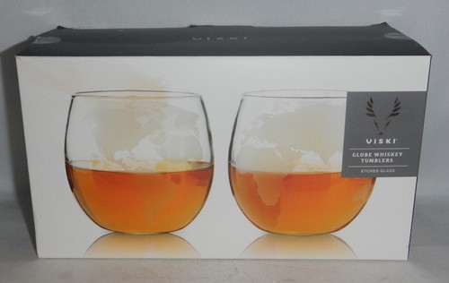 Viski globe whiskey - globe, tumblers