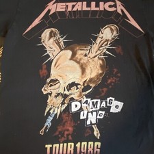 METALLICA Damage Inc Tour 86