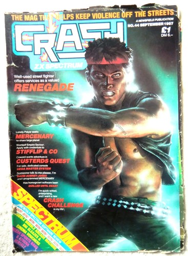 60381 issue crash magazine - 60381,