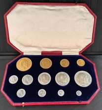1902 Matt Proof  Set, Gold and
