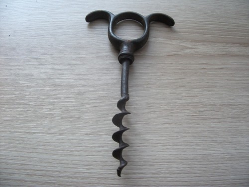 Metal corkscrew vintage - corkscrew,
