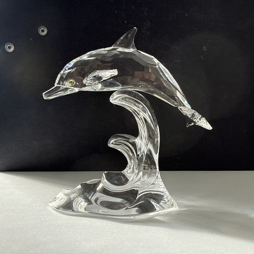 Swarovski crystal dolphin - swarovski,