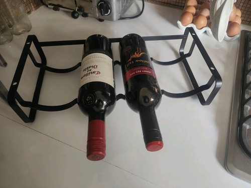 Elegant metal wine rack - elegant,