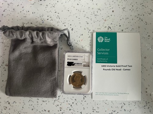 1893 victoria gold proof - 1893,