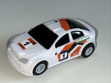 Micro Scalextric Car White No1