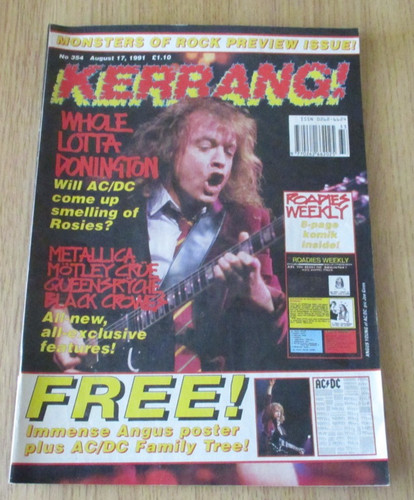 Kerrang magazine 354 - kerrang!, aug