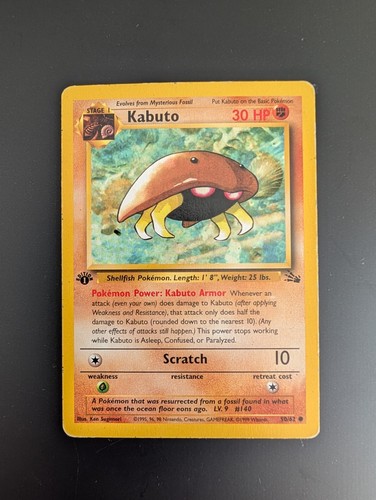 Pokemon kabuto 1st - 50/62,