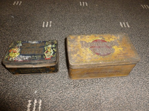 Vintage rowntree toffee tin - rowntree`s,