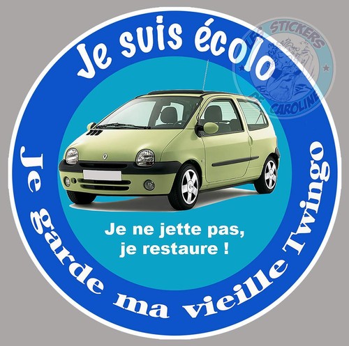 Sticker suis ecolo garde - sticker,