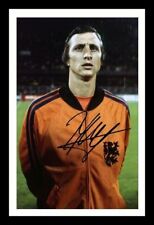 Johan Cruyff - Holland Autograph Signed & Framed Photo