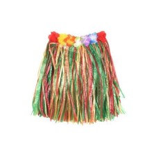 Hawaiian Hula Skirt Flower Kids Costume Fancy Dress Summer Beach Party Accessory
