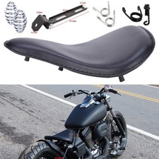 Motorbike Solo Seat Black